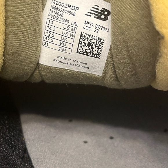 New Balance M2002RDP Shoes Sneakers new Mens Size 13 - Picture 13 of 13